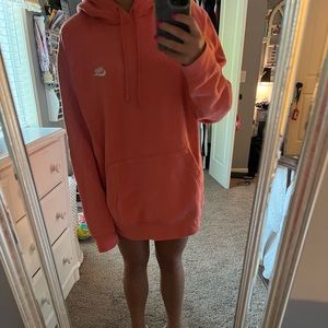 Men’s Coral Nike Hoodie